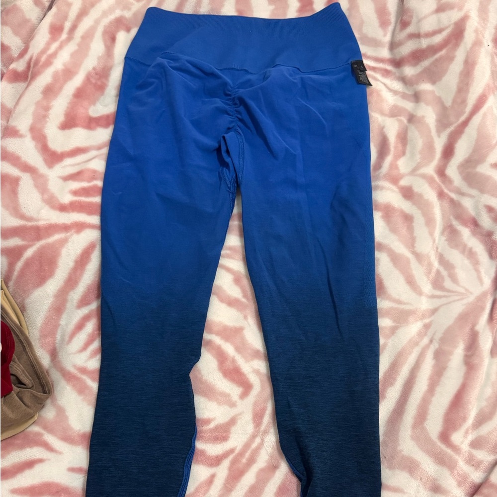 Alphalete Blue Ombre Leggings